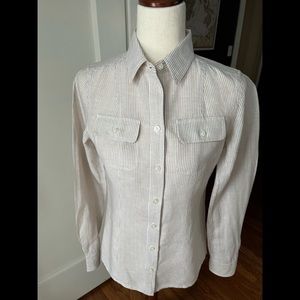 Banana Republic Striped Brown